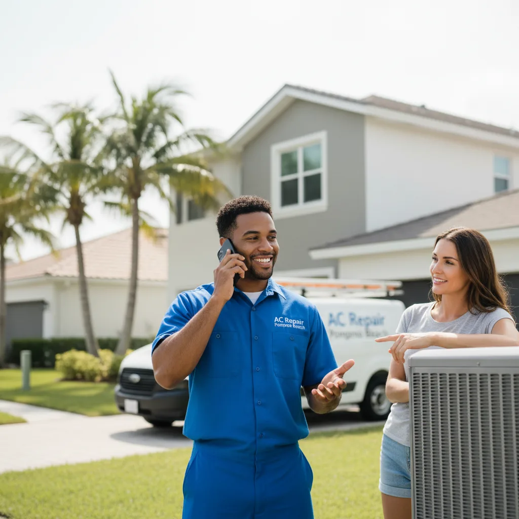 AC Repair Pompano Beach customer support in Hatch